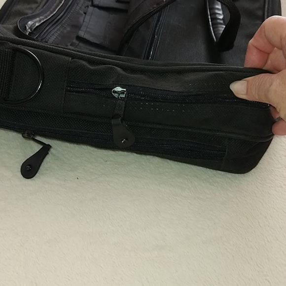 Mesh/canvas briefcase - Picture 5 of 6